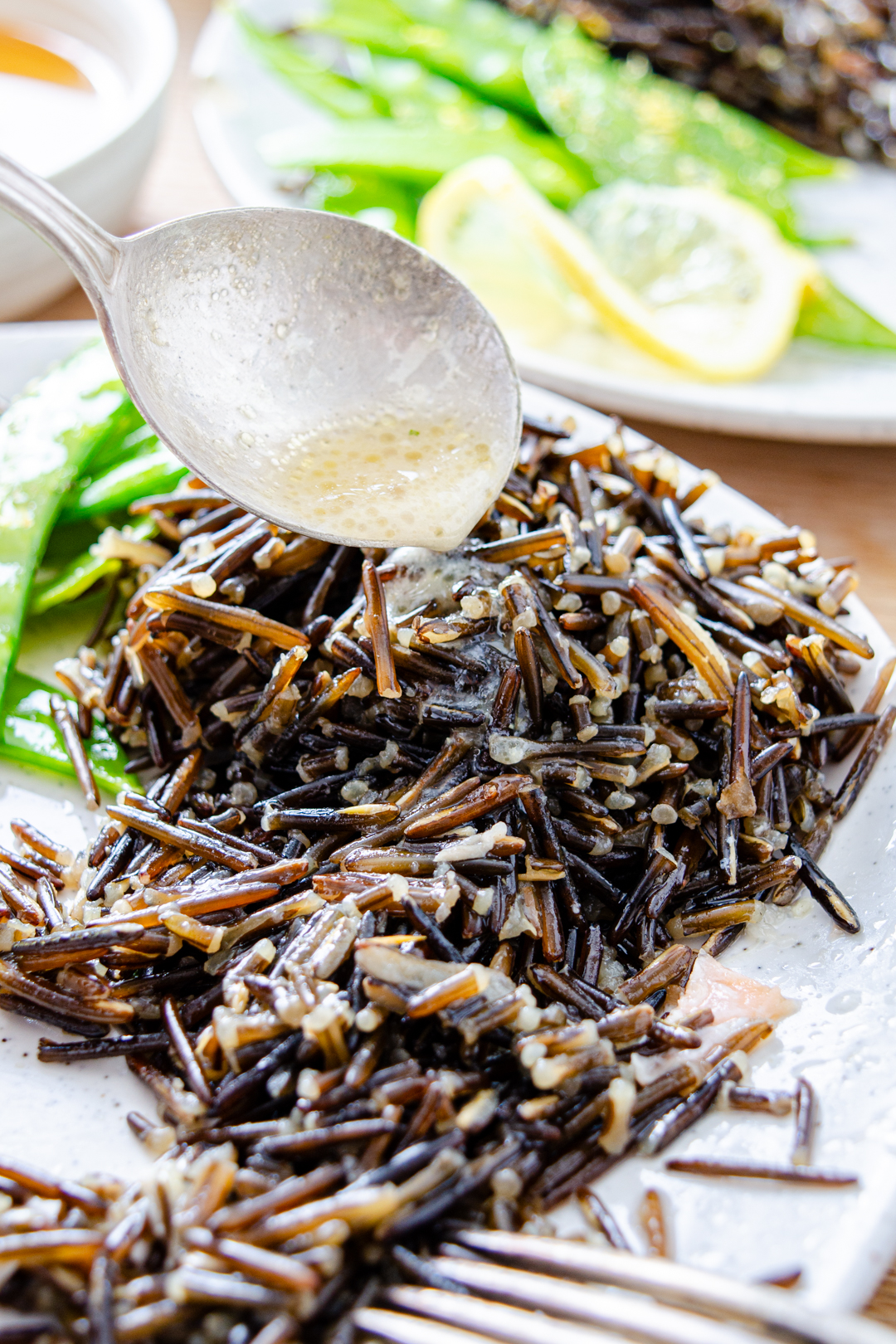 Fluffy Wild Rice Texture