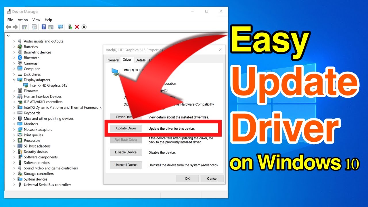 How to update drivers in Windows 10