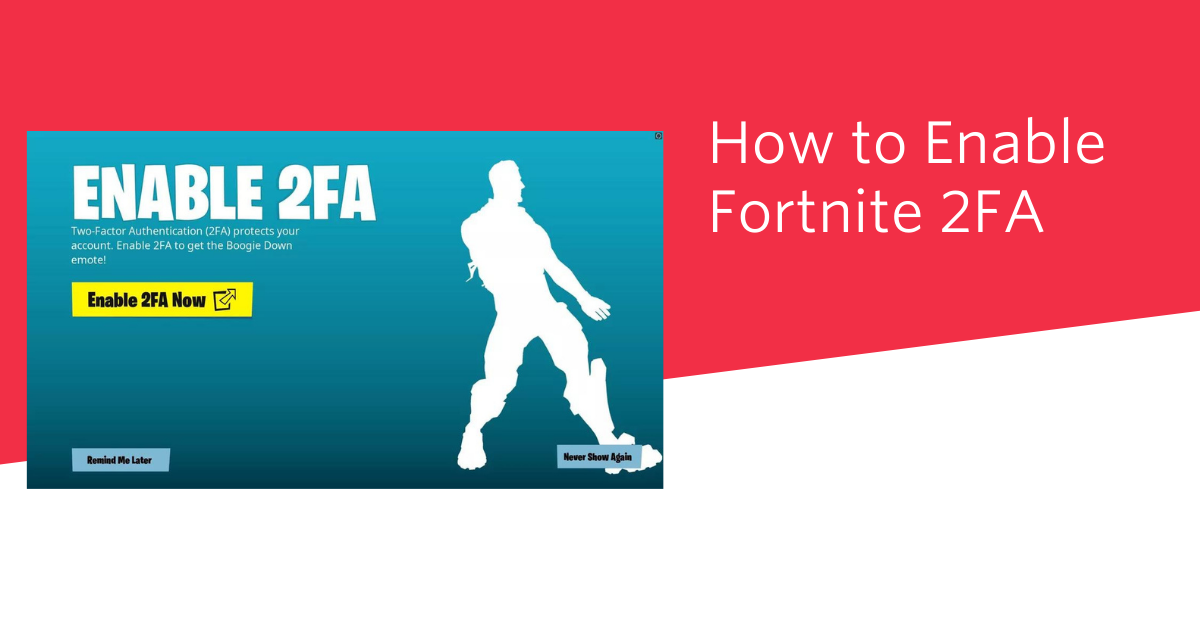 How to Enable 2FA on Fortnite Image 1