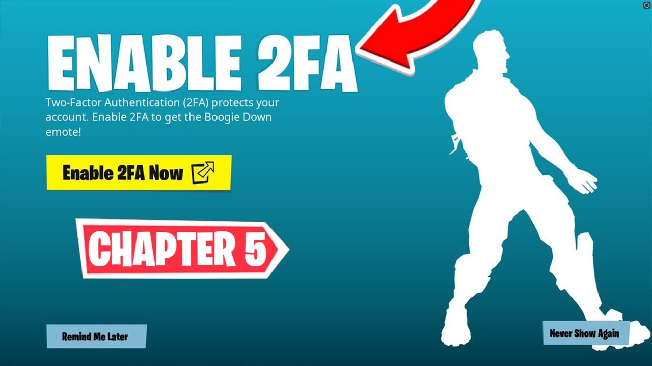 How to Enable 2FA on Fortnite Image 2