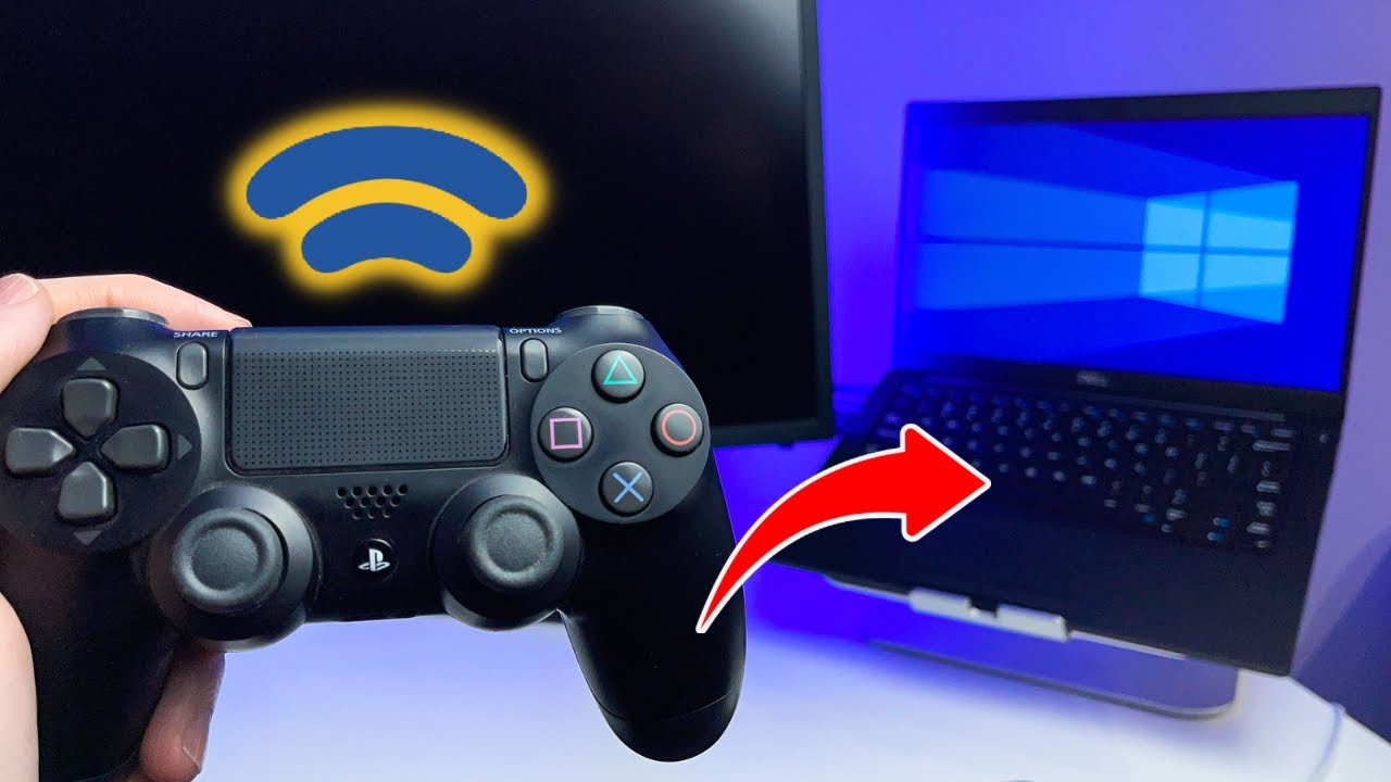 PS4 Controller wireless to PC