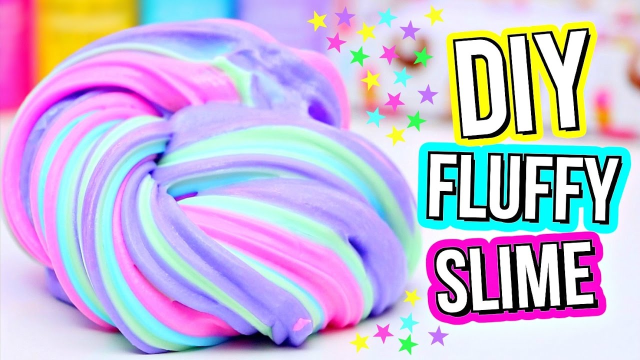 How to Make Fluffy Slime