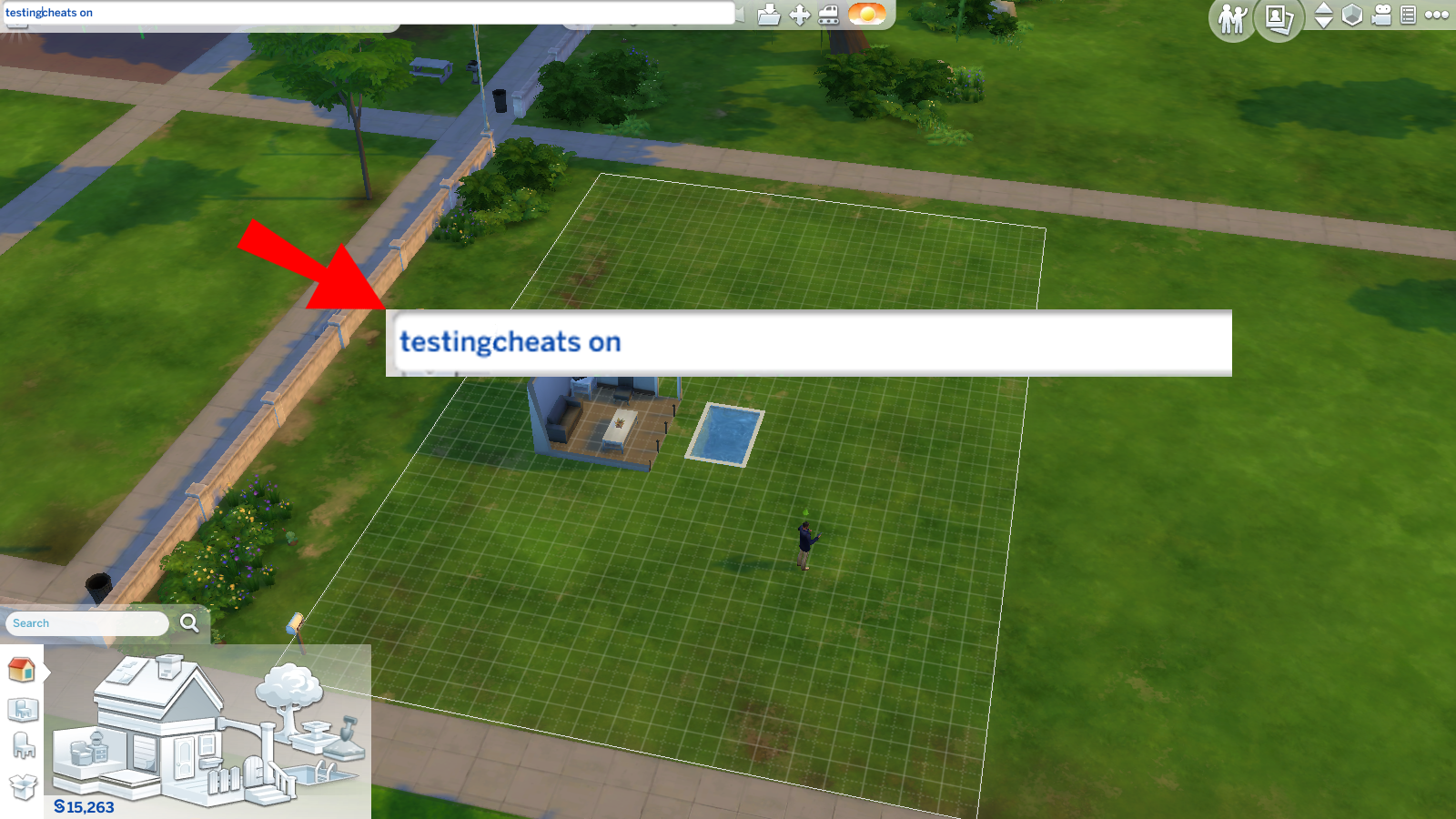 Enabling Cheats in Sims 4