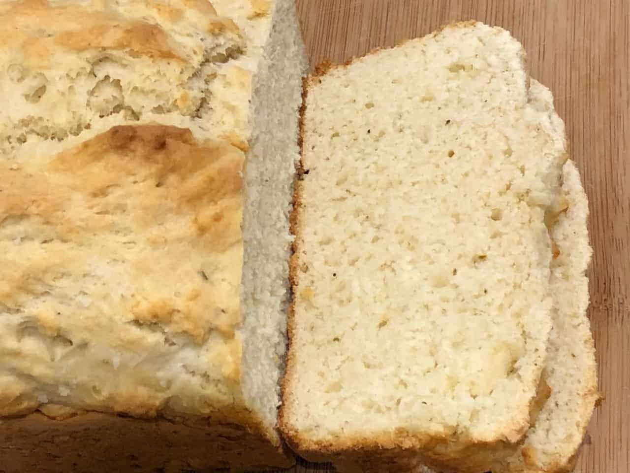 Baking bread without yeast